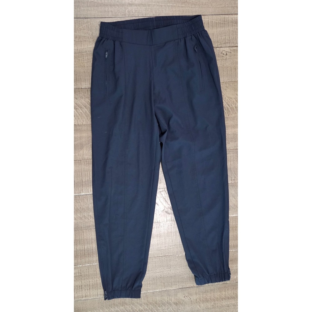 Womens Old Navy Navy Blue Stretch Tech Althetic Jogger Pants Size Small